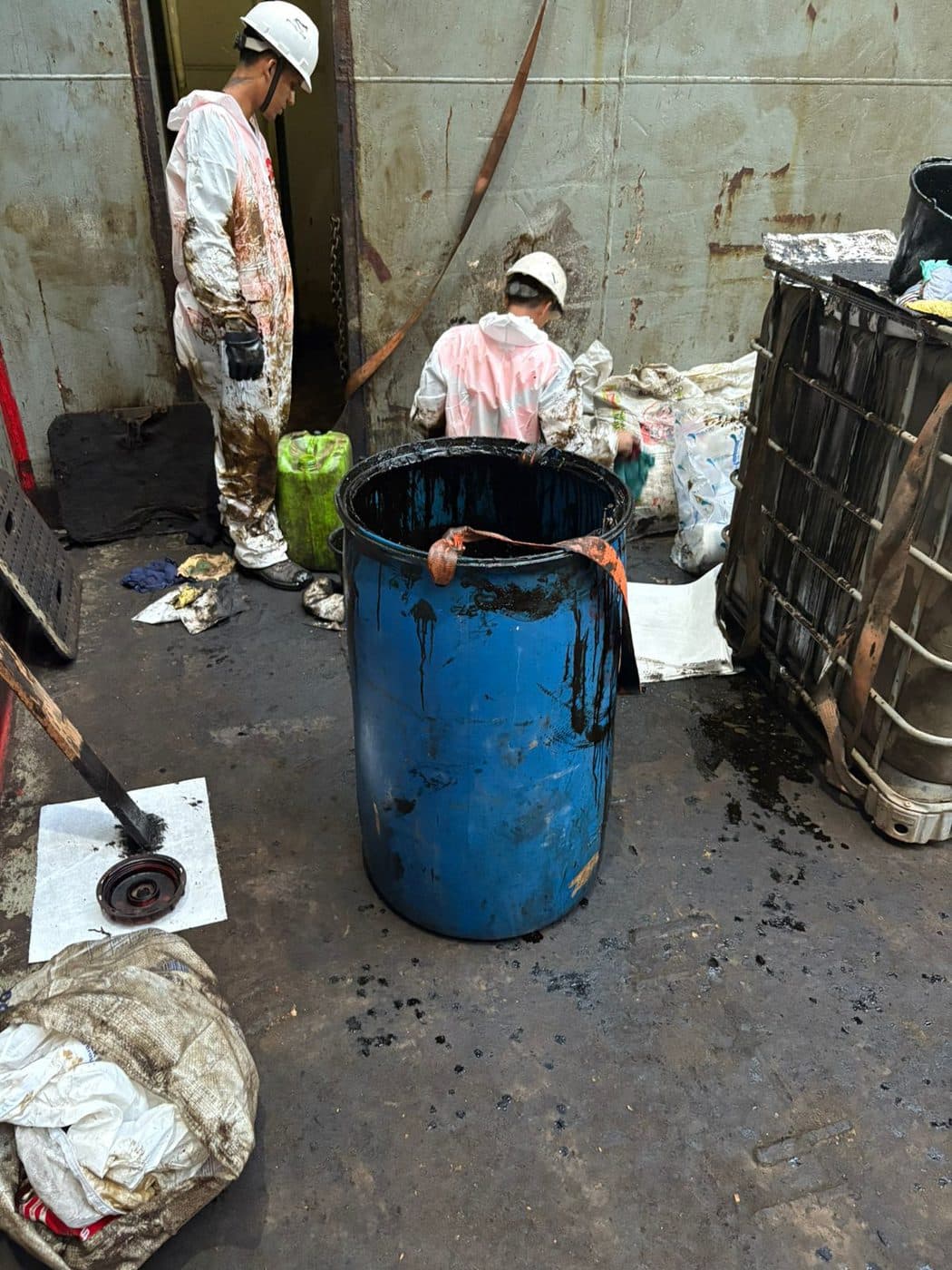 Oily waste treatment