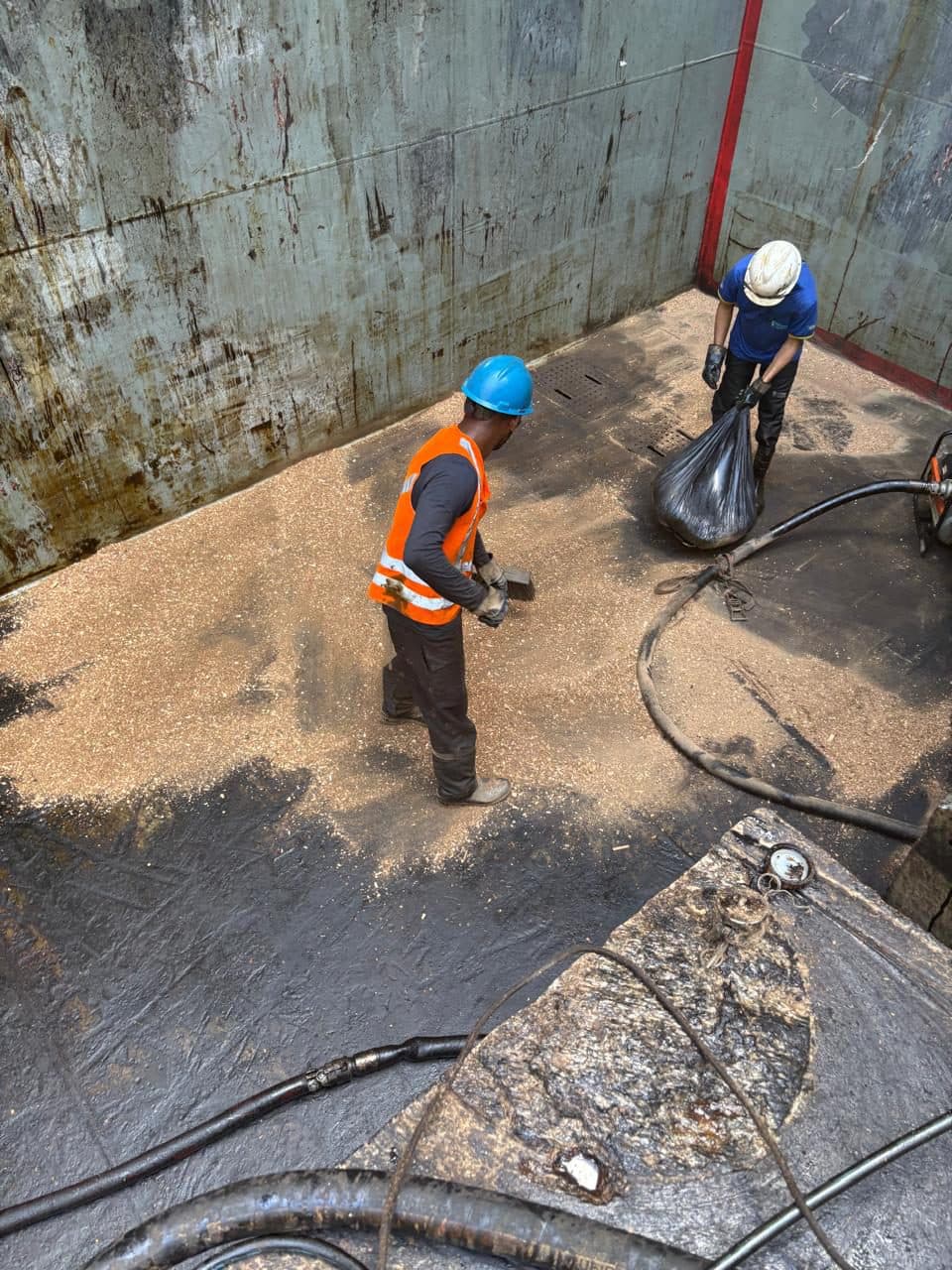 Onboard waste management